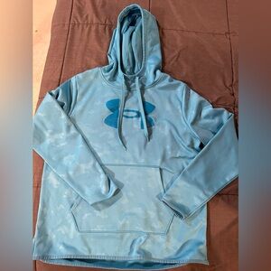 Under Armour Light Blue Pullover Hoodie